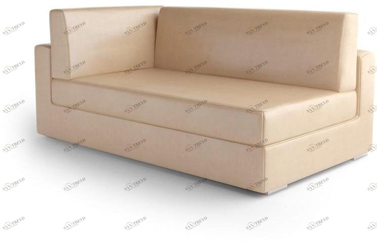 Caroti Кожаная кушетка Concept Art.154 - theca