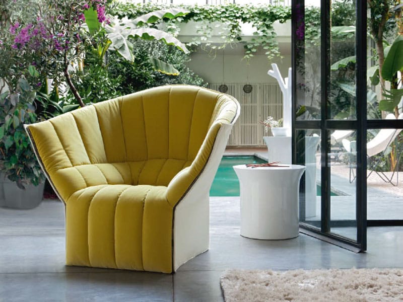 Тканевое кресло с подлокотниками Ligne Roset Moël ARCH-00042489 - Вид №1