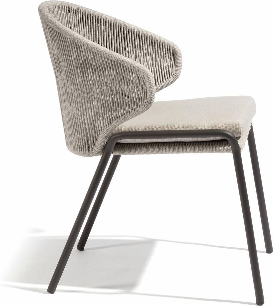 Стул лава серебро Manutti Radius MNST730 - Вид №1