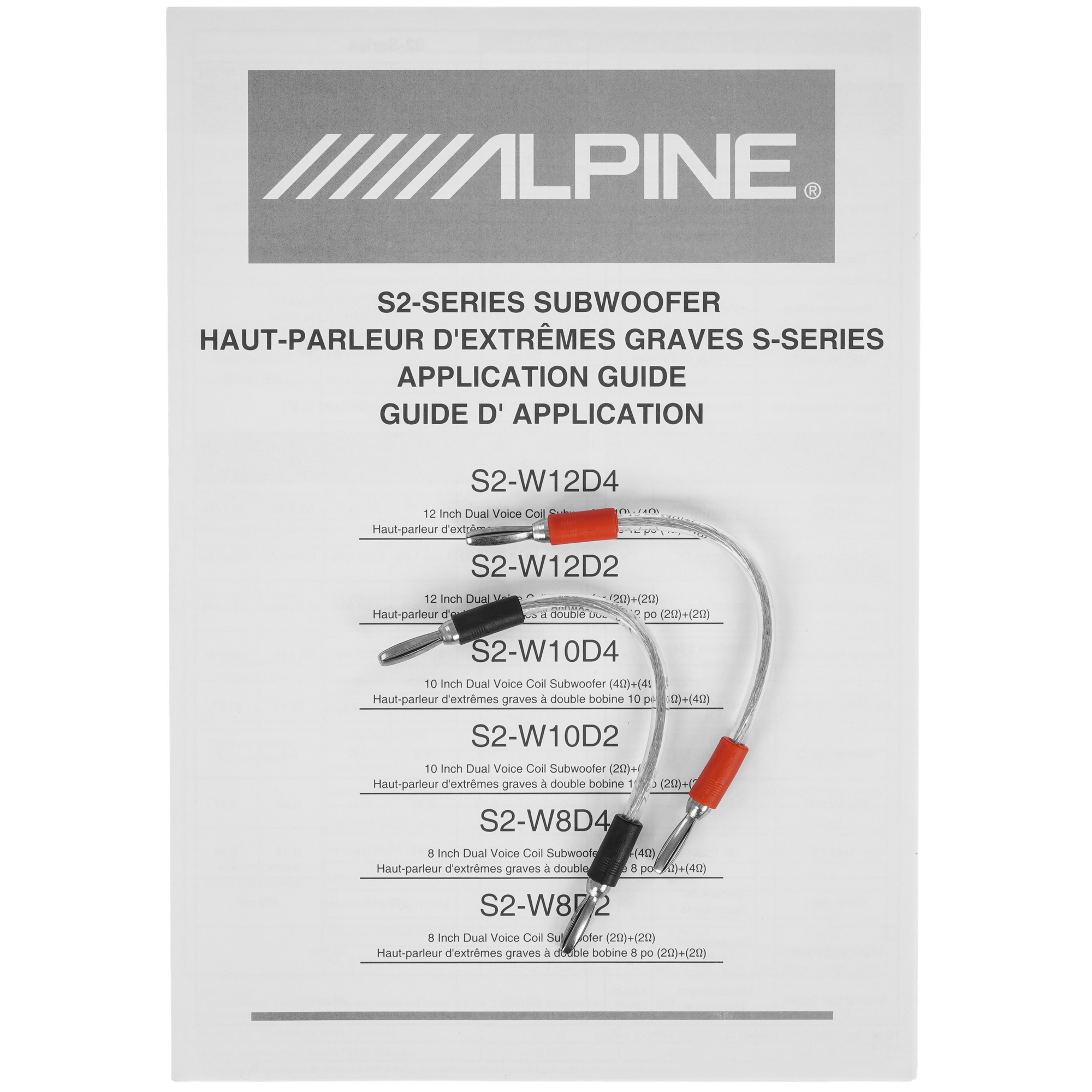 9269720 Сабвуферный динамик Alpine S2-W12D2 STDN-0007447 - Вид №4