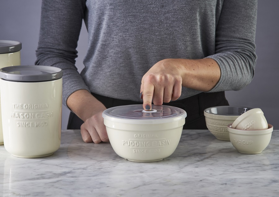 2008.191 Емкость для пудинга с крышкой innovative kitchen, D16 см, 900 мл Mason Cash  - Вид №2