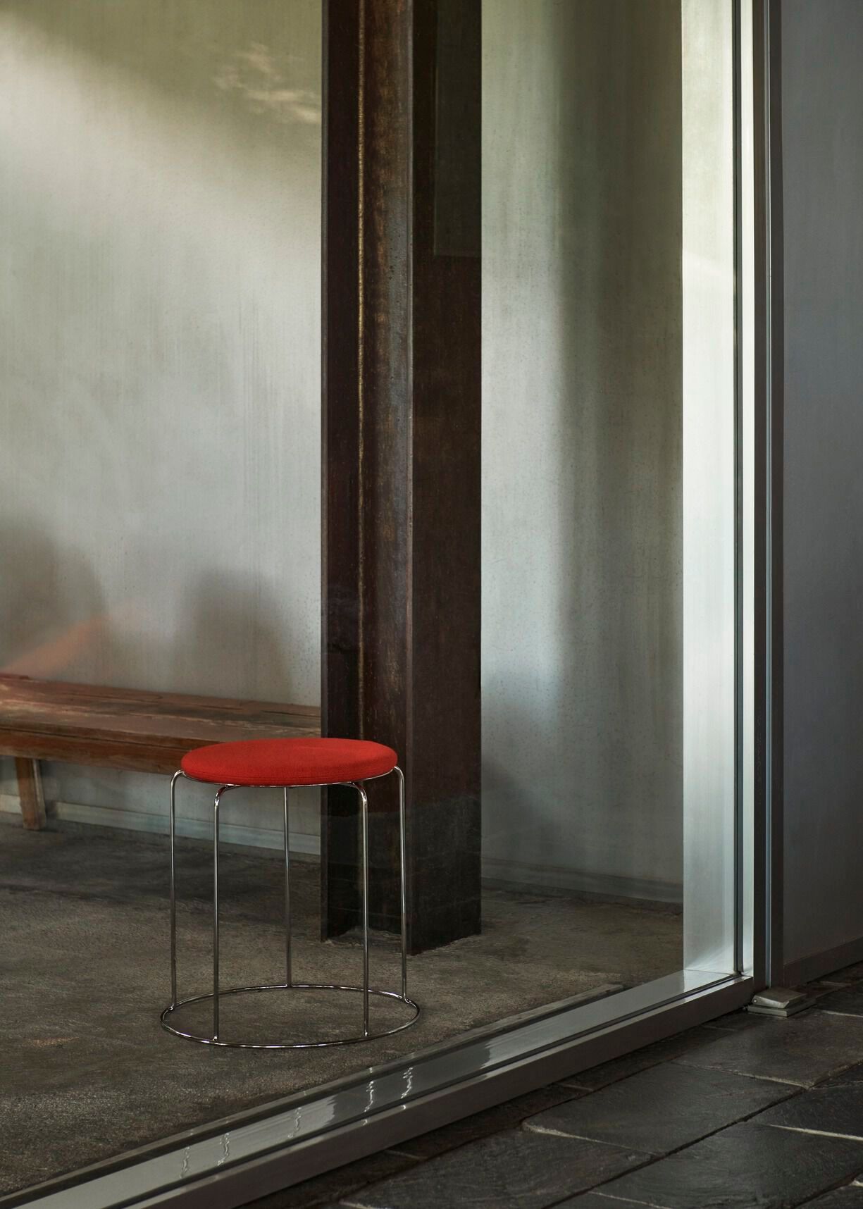 Штабелируемый стул из нержавеющей стали &Tradition WIRE STOOL VP11 ARCH-00002251 - Вид №5