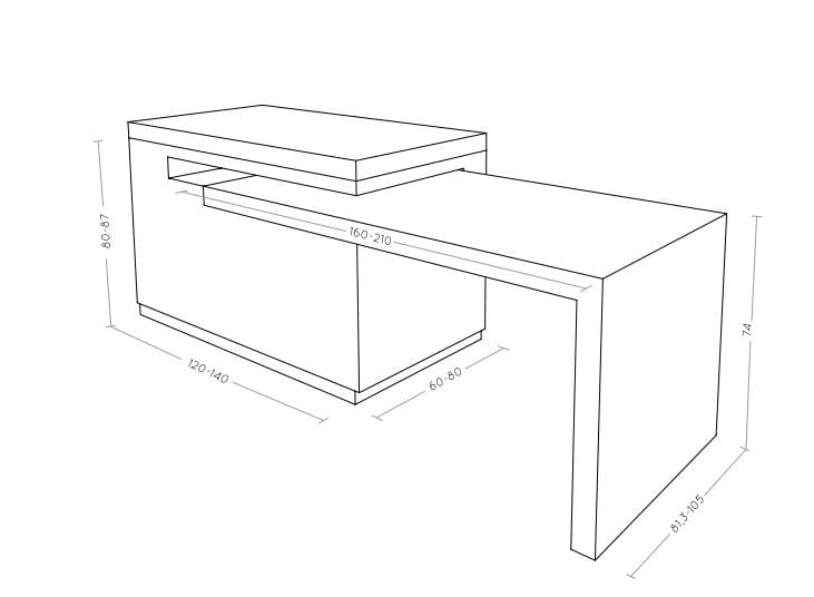 Кухня Corian® с полуостровом ERNESTOMEDA Icon ARCH-00093342 - Вид №3