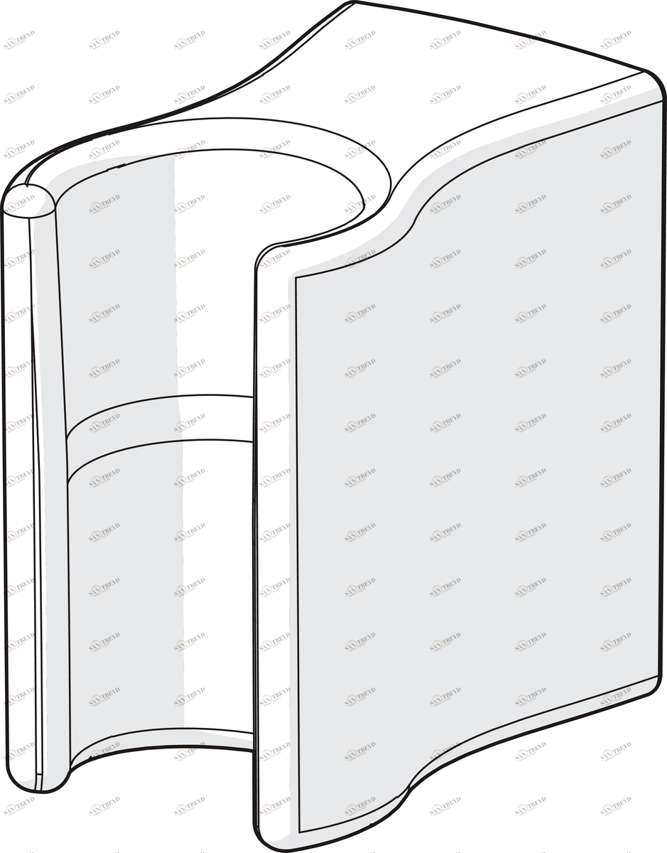 Oras 251060 Держатель ручного душа 251060 Natura Хром 