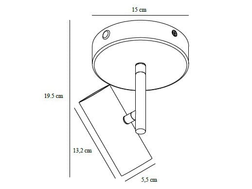 Регулируемый потолочный металлический прожектор Nordlux JEROME ARCH-00138869 - Вид №6