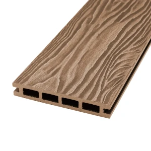 Террасная доска ДПК Прима Groentec цвет Дуб 4000x145x22 мм Вельвет 0.58 м²