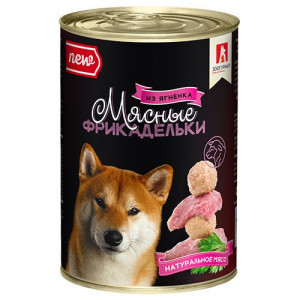 ПР0041053*20 Корм для собак Фрикадельки ягненок конс. (упаковка - 20 шт) ЗООГУРМАН