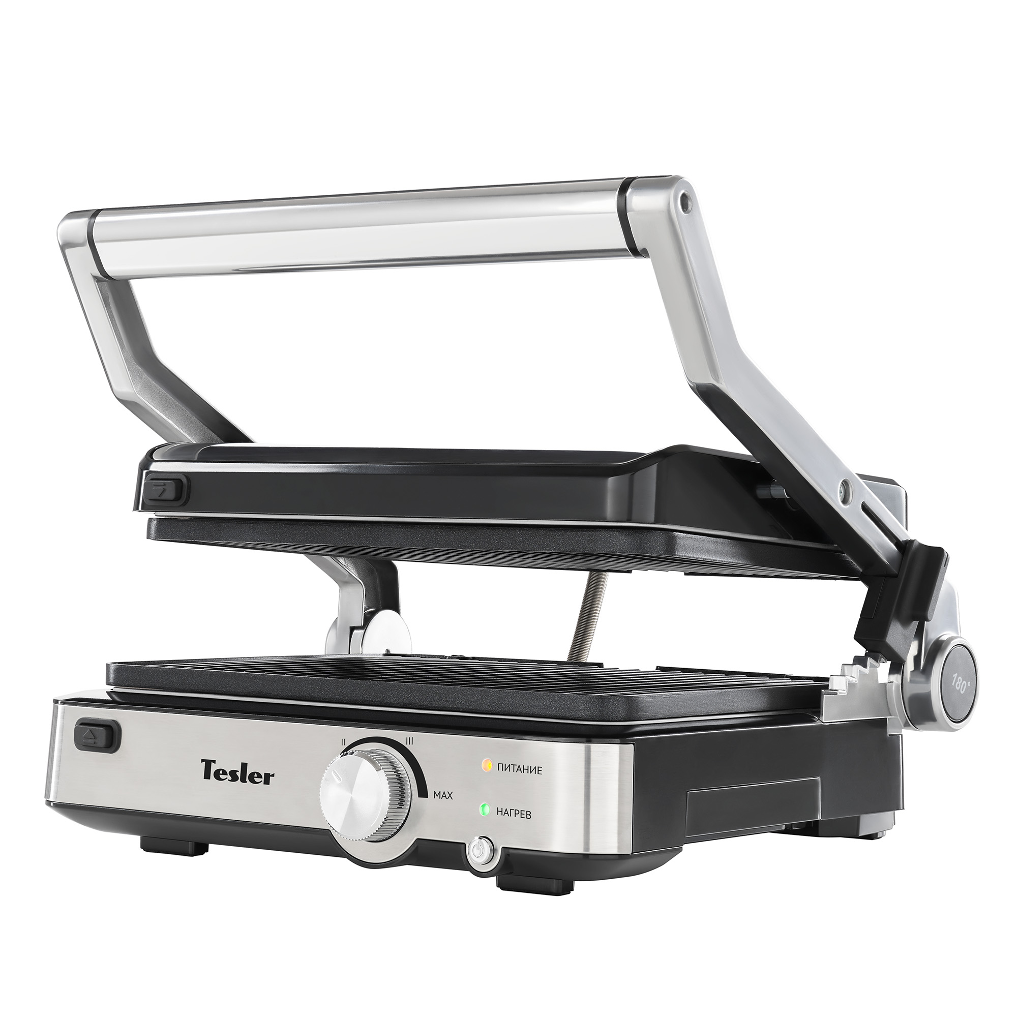 5352790 Гриль TESLER EG-205 серебристый STDN-0038963