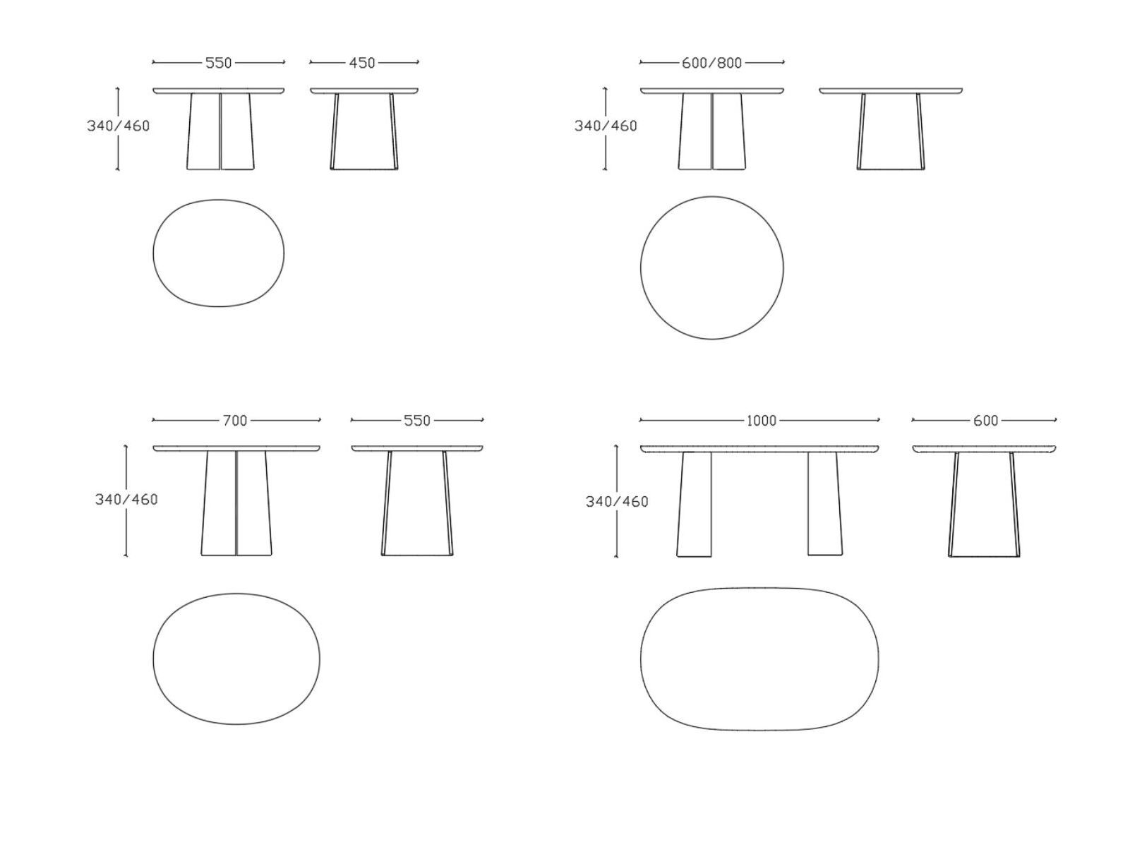 Деревянный круглый журнальный столик ONDARRETA имбирь ARCH-00135450 - Вид №3