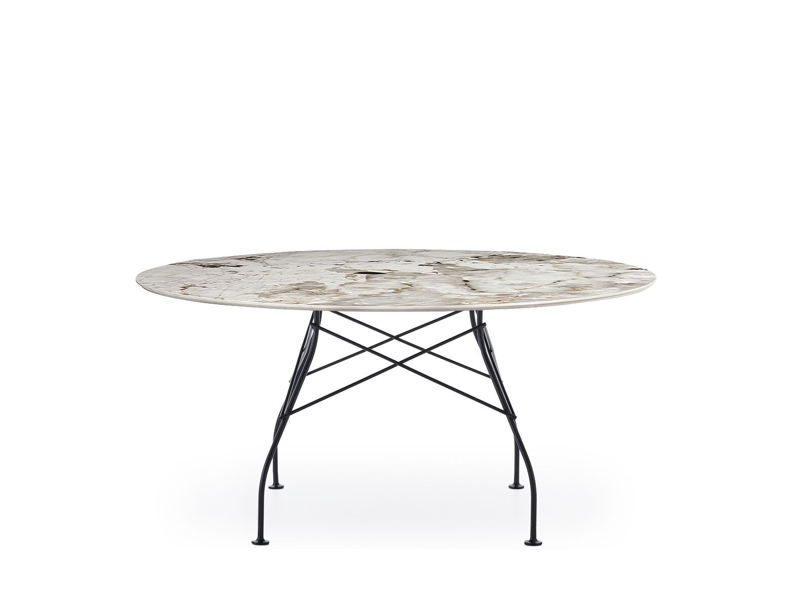 Круглый обеденный стол из керамогранита Kartell GLOSSY XXL ARCH-00076055 - Вид №12