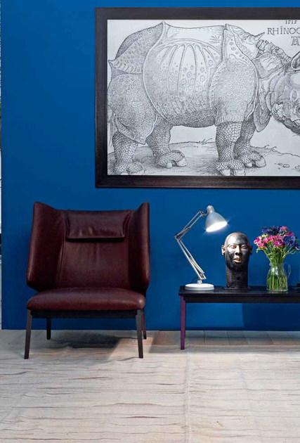 arflex Кресло Wing из кожи с высокой спинкой Hug sun-id-1445282 - Вид №2