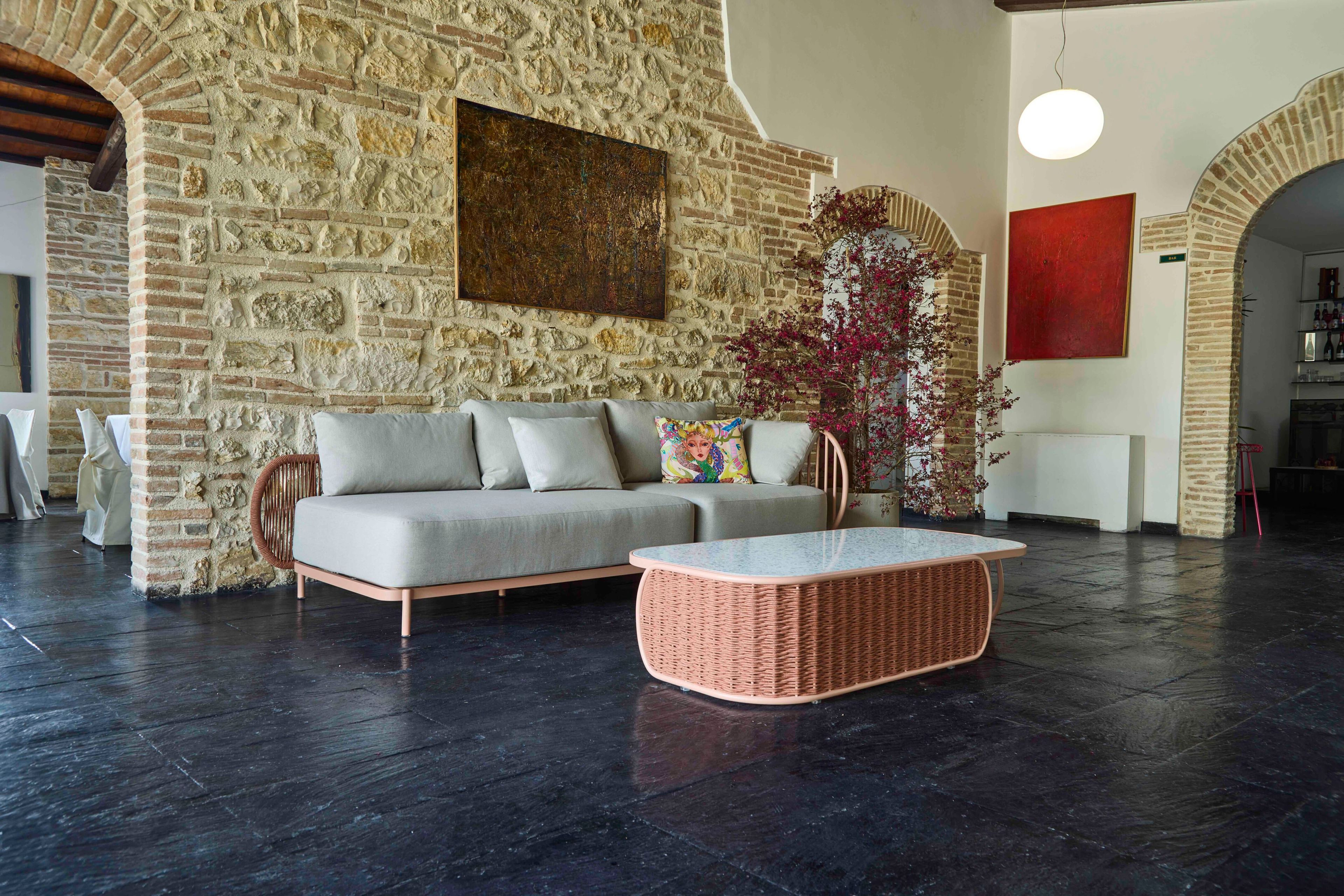 Садовое кресло из Sunbrella® и алюминия YAAZ Ova ARCH-00044894 - Вид №2