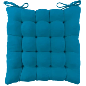 Сидушка Linen Way 38x38x6 см цвет бирюза