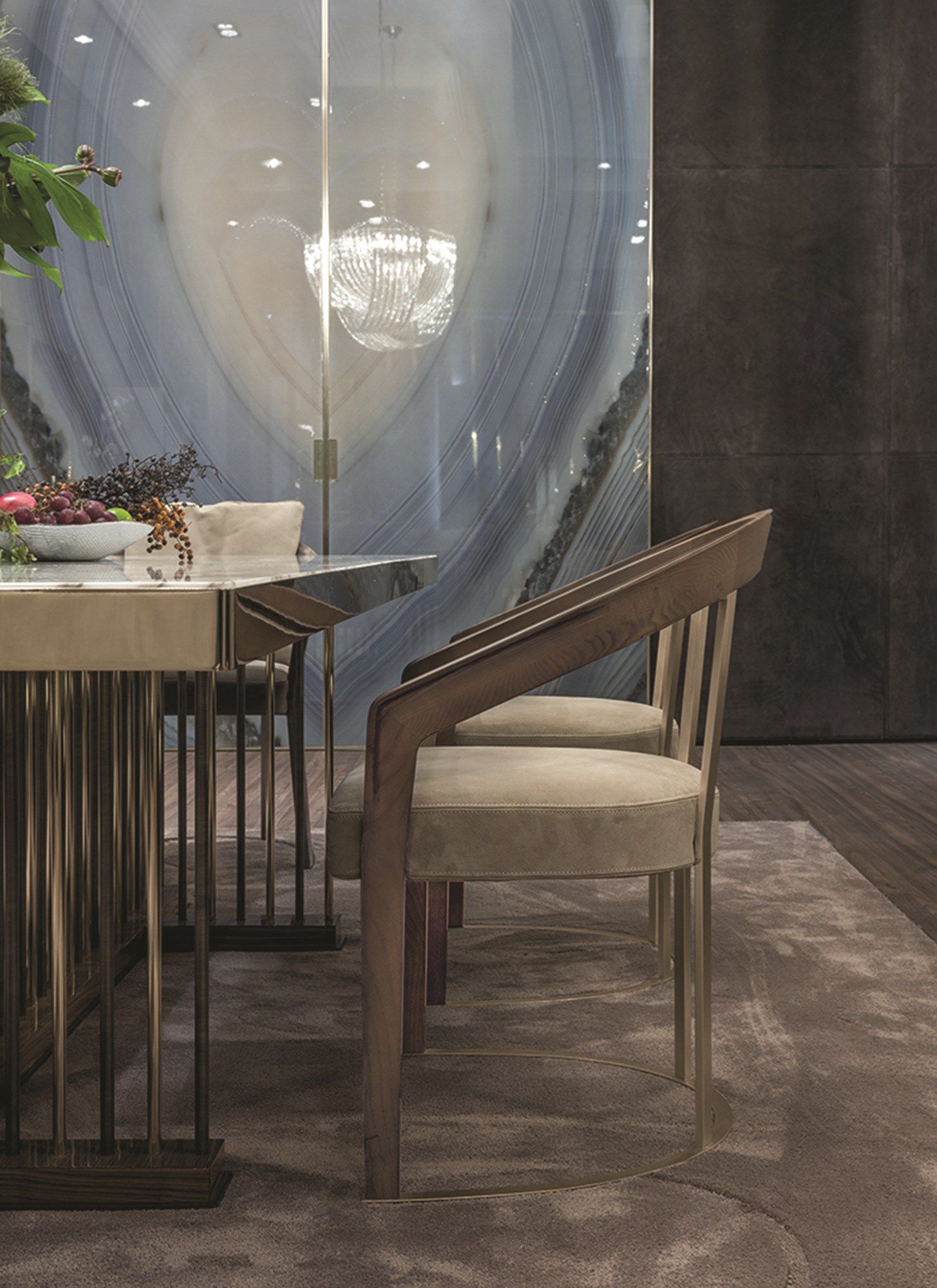 Кожаный мягкий стул Longhi Loveluxe ARCH-00064050 - Вид №1