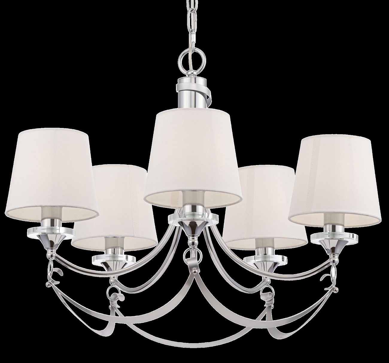 Люстра подвесная белая Ariana 05CH FREYA MODERN 00-3956366 Белый - Вид №4