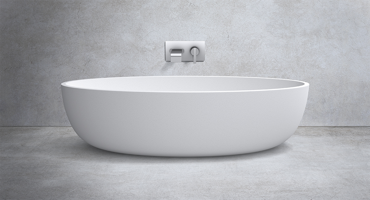 Ванна из искусственного мрамора  Seascapes Apaiser 50368