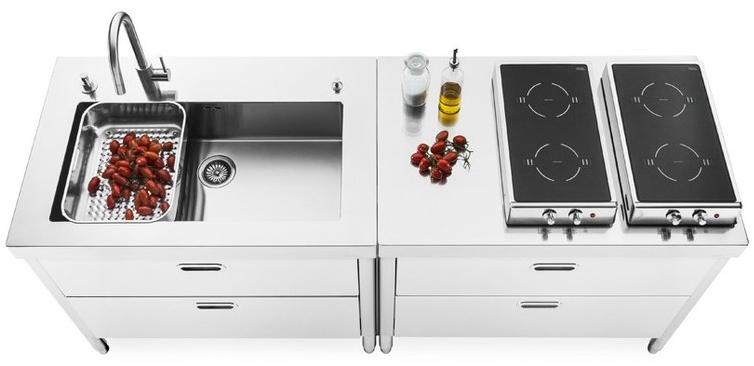 ALPES-INOX Складная индукционная плита из нержавеющей стали Strumenti d’oggi sun-id-1361729 - Вид №2