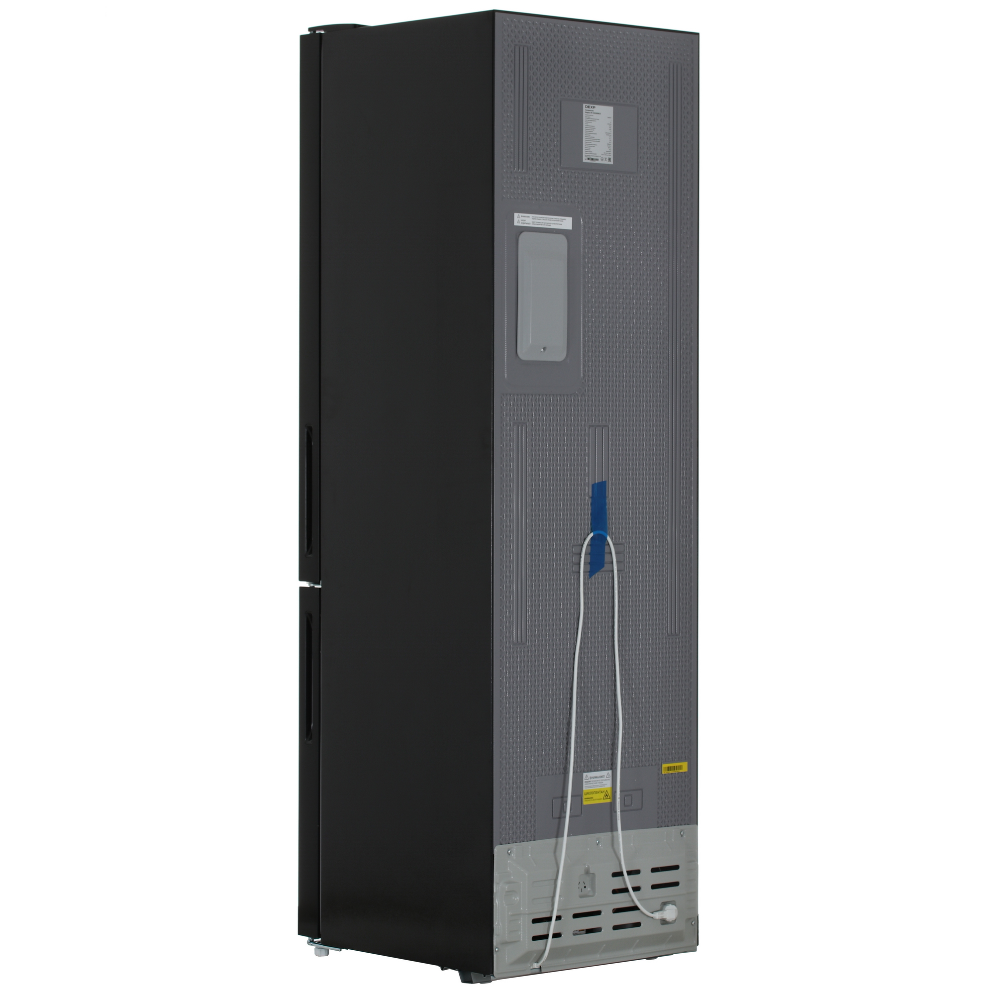 9136760 Холодильник с морозильником DEXP RF-CN350DMG/S черный STDN-0070037  - Вид №4