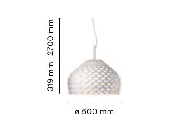 Подвесной светильник из поликарбоната Flos Home Collection-подвеска ARCH-00129202 - Вид №4