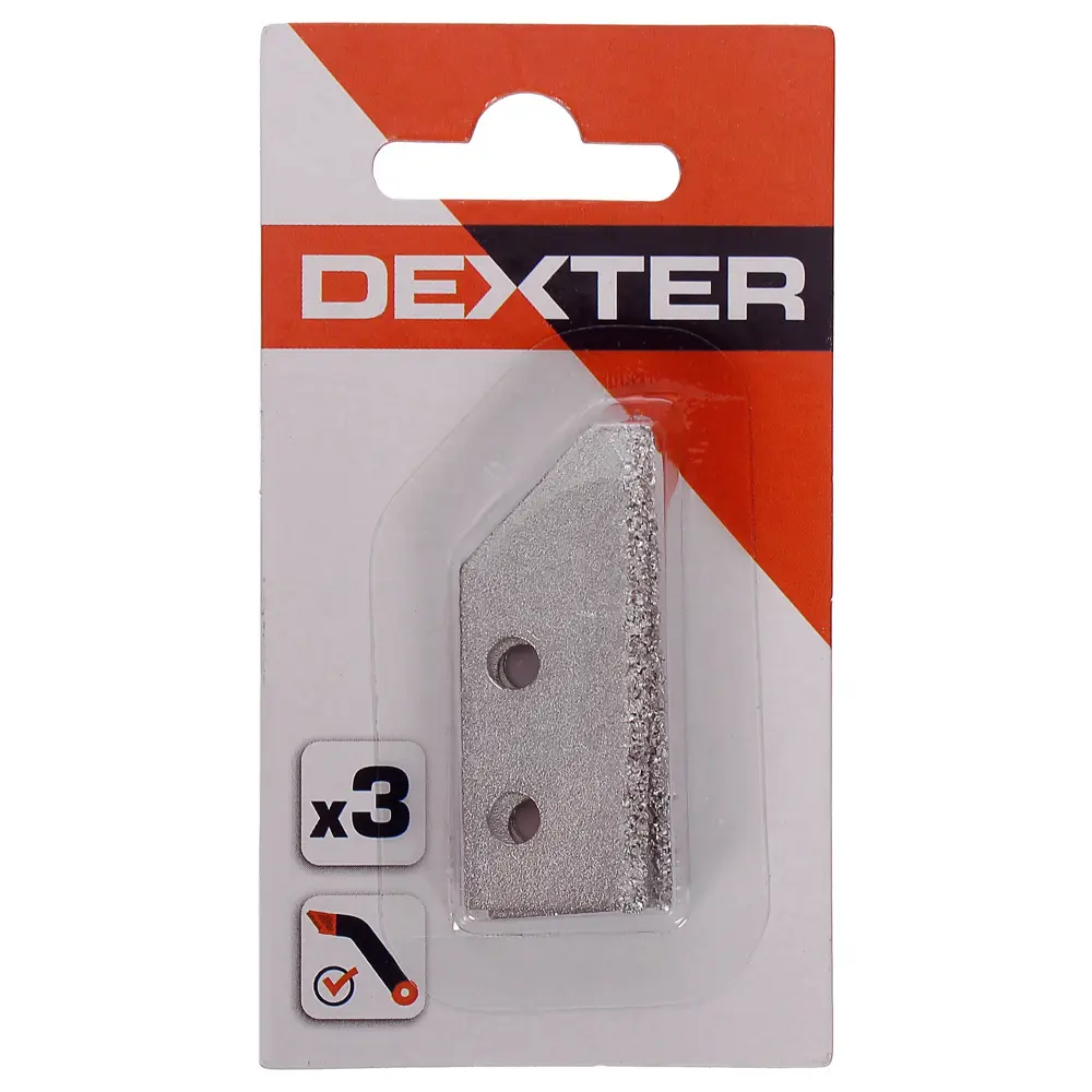 Лезвие для зачистки швов Dexter 3 шт STLM-2127952 - Вид №1