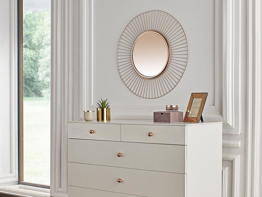 Enza Home Круглое настенное зеркало Piedra sun-id-1397804 - Вид №1