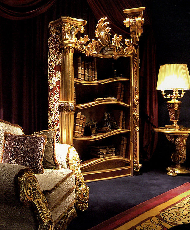 Книжный шкаф  COLOMBOSTILE 3581 LB-A-K Eclettico