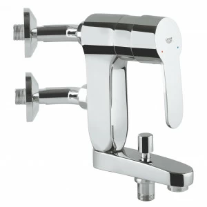 Смеситель для ванны вертикальный GROHE Eurostyle C, хром (23302000)