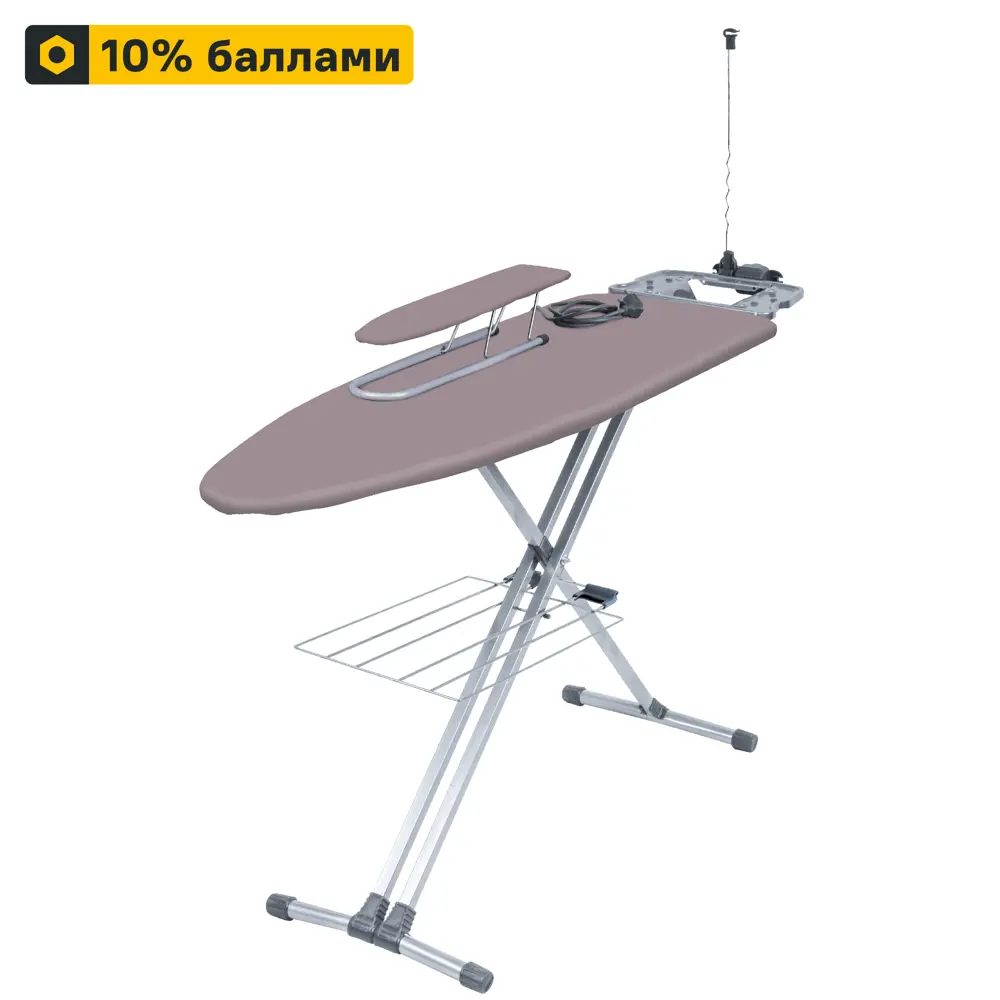 Гладильная доска Nika НТ9/LM с регулировкой высоты и держателем шнура 82615495 STLM-0031764