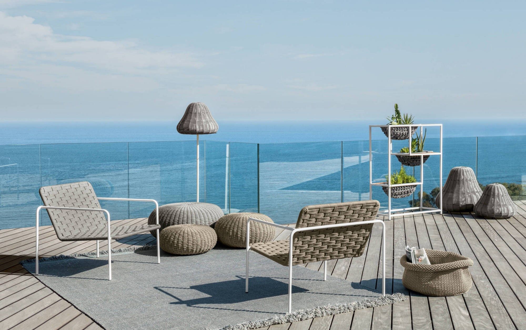 Высокая алюминиевая сеялка с порошковым покрытием Talenti Джеки ARCH-00056696 - Вид №2