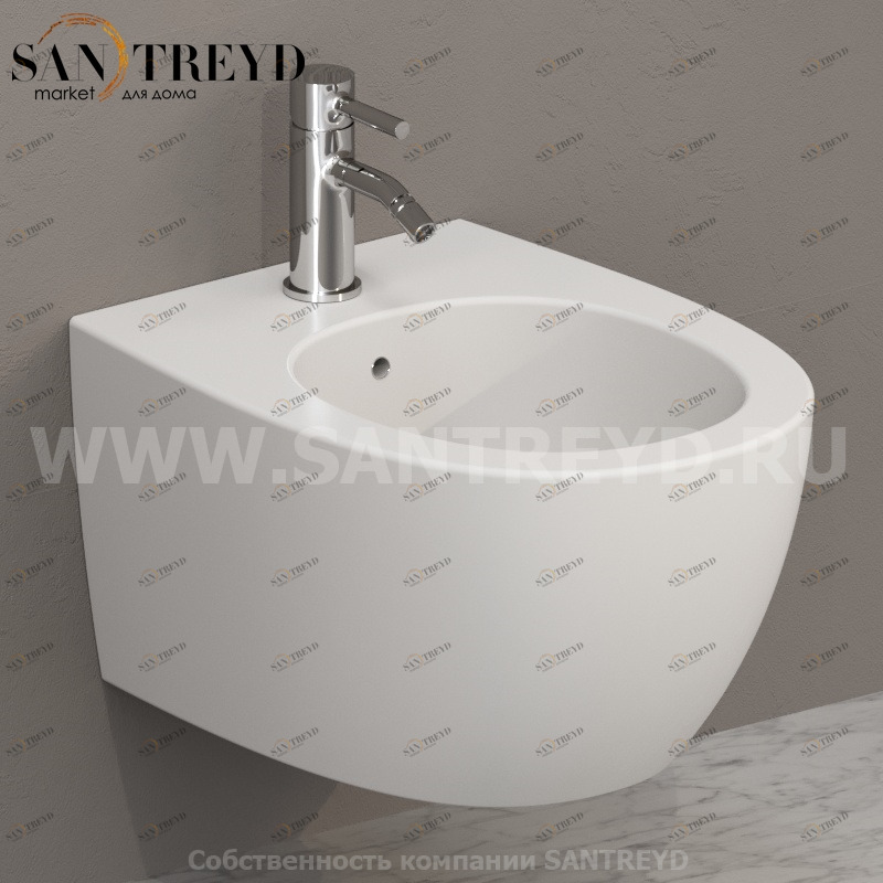 MDS10BO Биде подвесное 4ALL Ceramica Globo