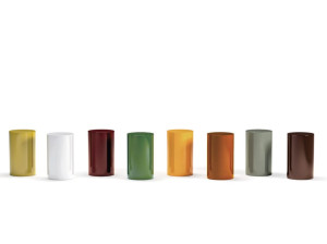 Круглый керамический напольный журнальный столик