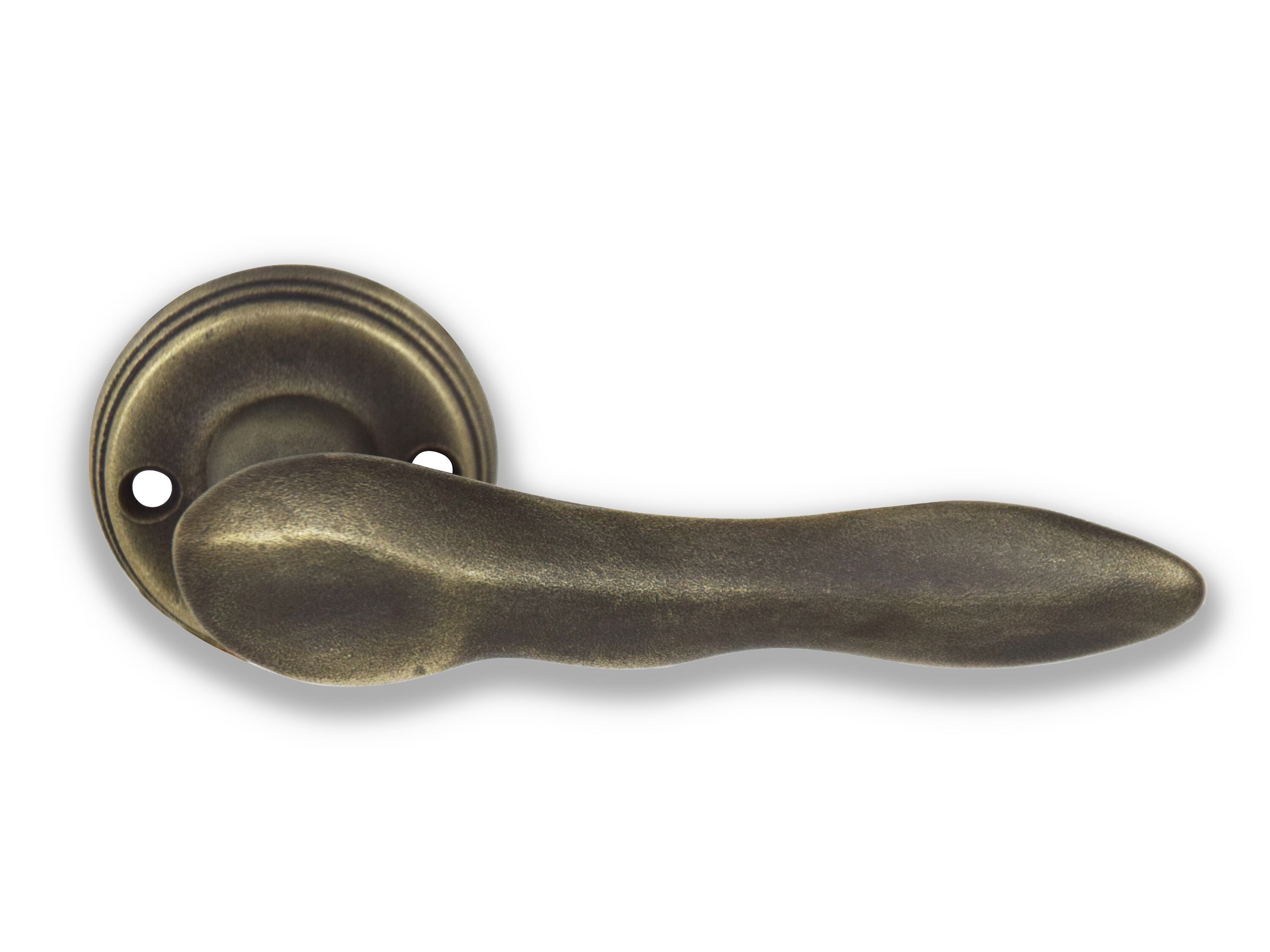 Бронзовая ручка на розетке GIARA ART DESIGN-BRONZE движение ARCH-00001308