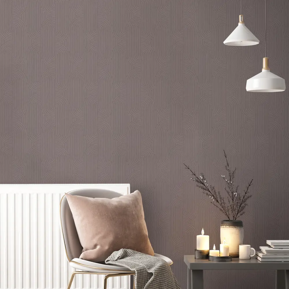 Обои флизелиновые Аспект Ру Миранда коричневые 1.06 м 78032-82 STLM-2130626 - Вид №3