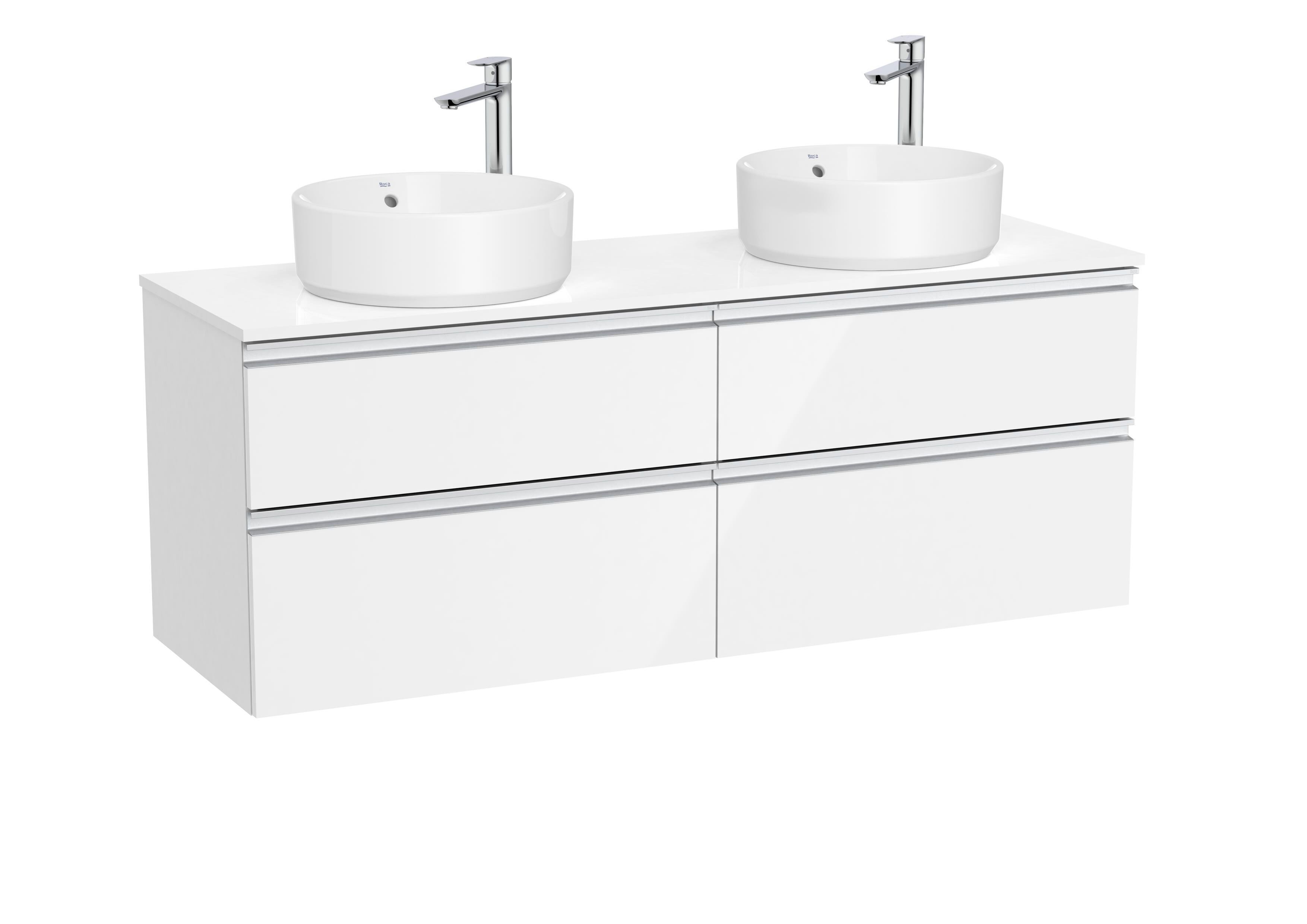 Деревянный двойной умывальник с ящиками Roca The Gap ARCH-00074708 - Вид №5