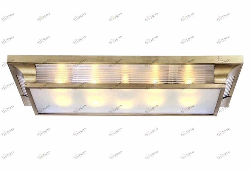 Patinas Lighting Латунный потолочный светильник ручной работы Petitot sun-id-1507174