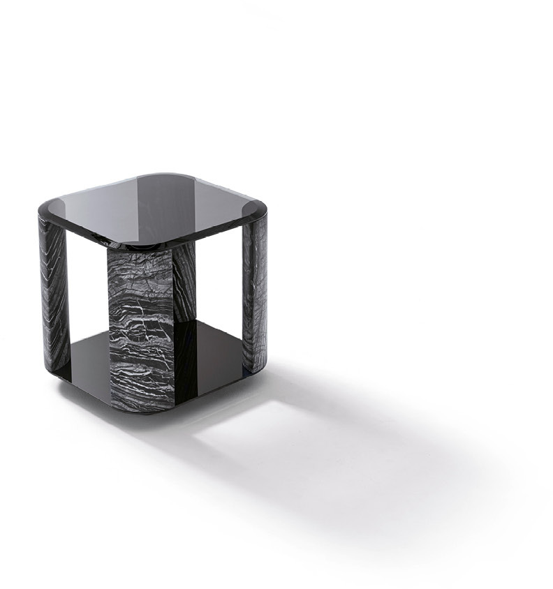 380/64 Mirage квадратный маленький приставной столик - giorgio collection