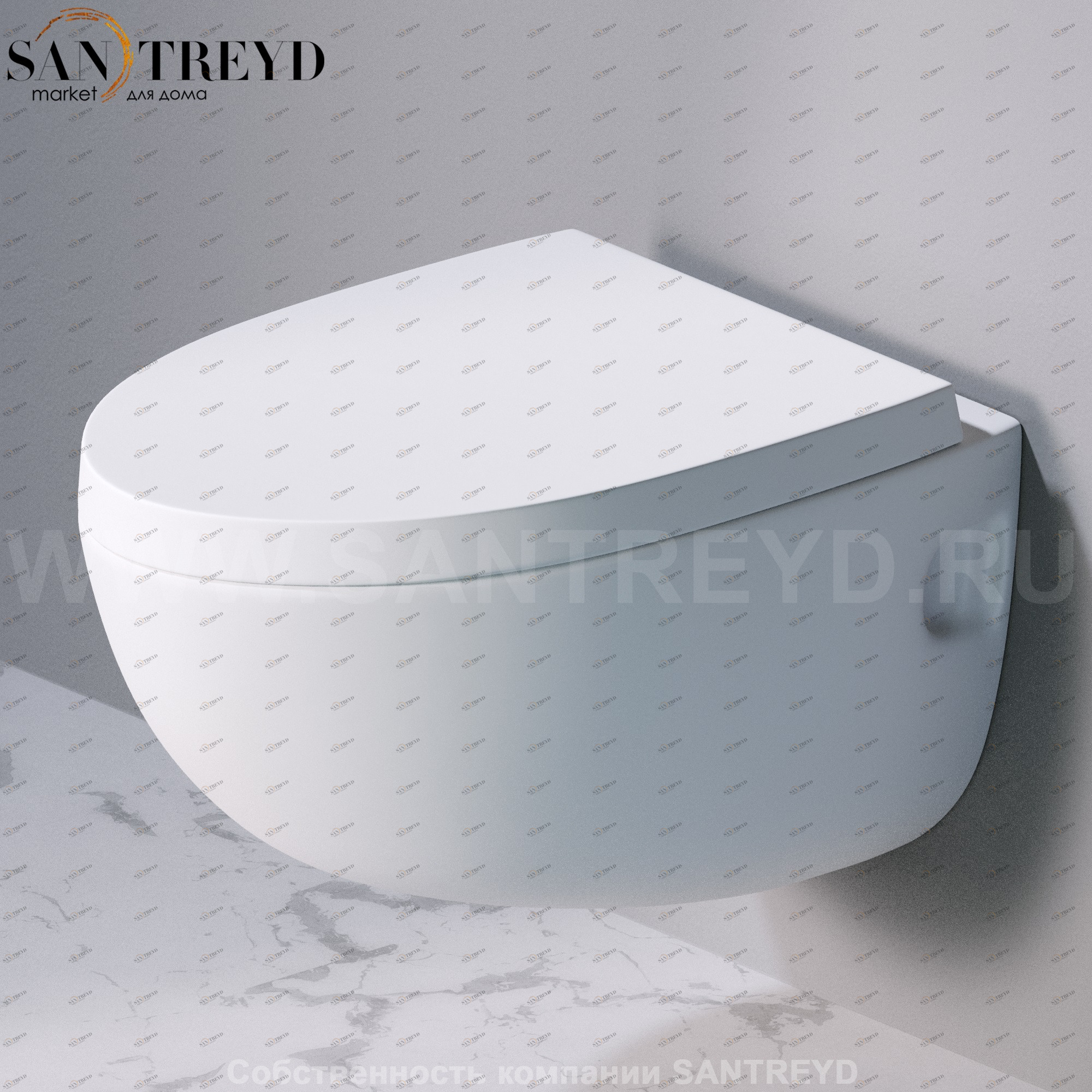 S511.101 Подвесной унитаз настенный Белый A. e T. Italia OVAL Италия AeT ITALIA