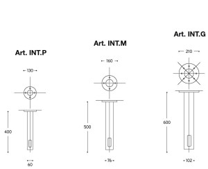 Металлический садовый уличный фонарь