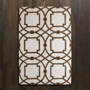 Ковер Arabesque коричневый 100х200 DOLLY CAPRETS ДИЗАЙНЕРСКИЕ 119800 Коричневый