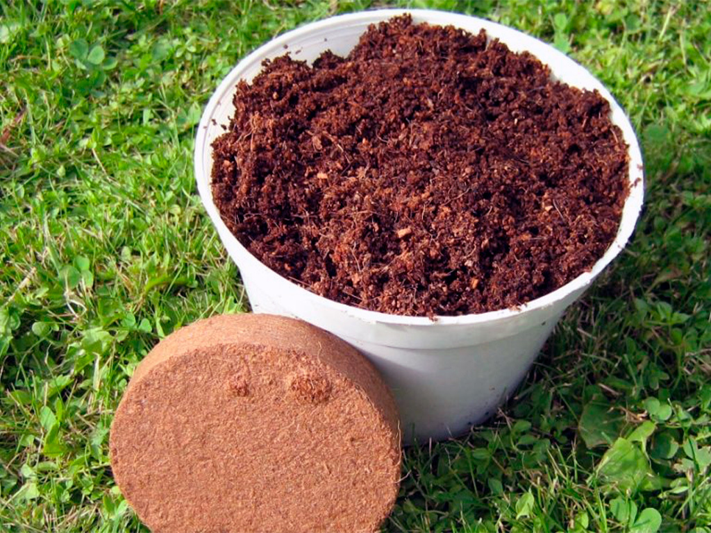 Кокосовый субстрат Орехнин, брикет 4 литра ГеоПластБорд GPBST-238 - Вид №2