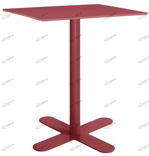 iSimar Квадратный садовый стол из оцинкованной стали Antibes 9062 / 9063