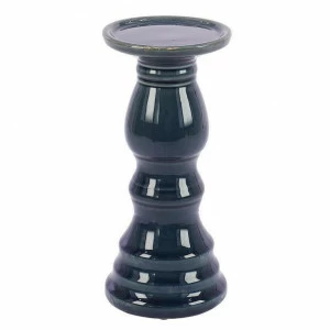 Подсвечник керамический фигурный на 1 свечу темно-синий To4rooms TO4ROOMS  212632 Синий