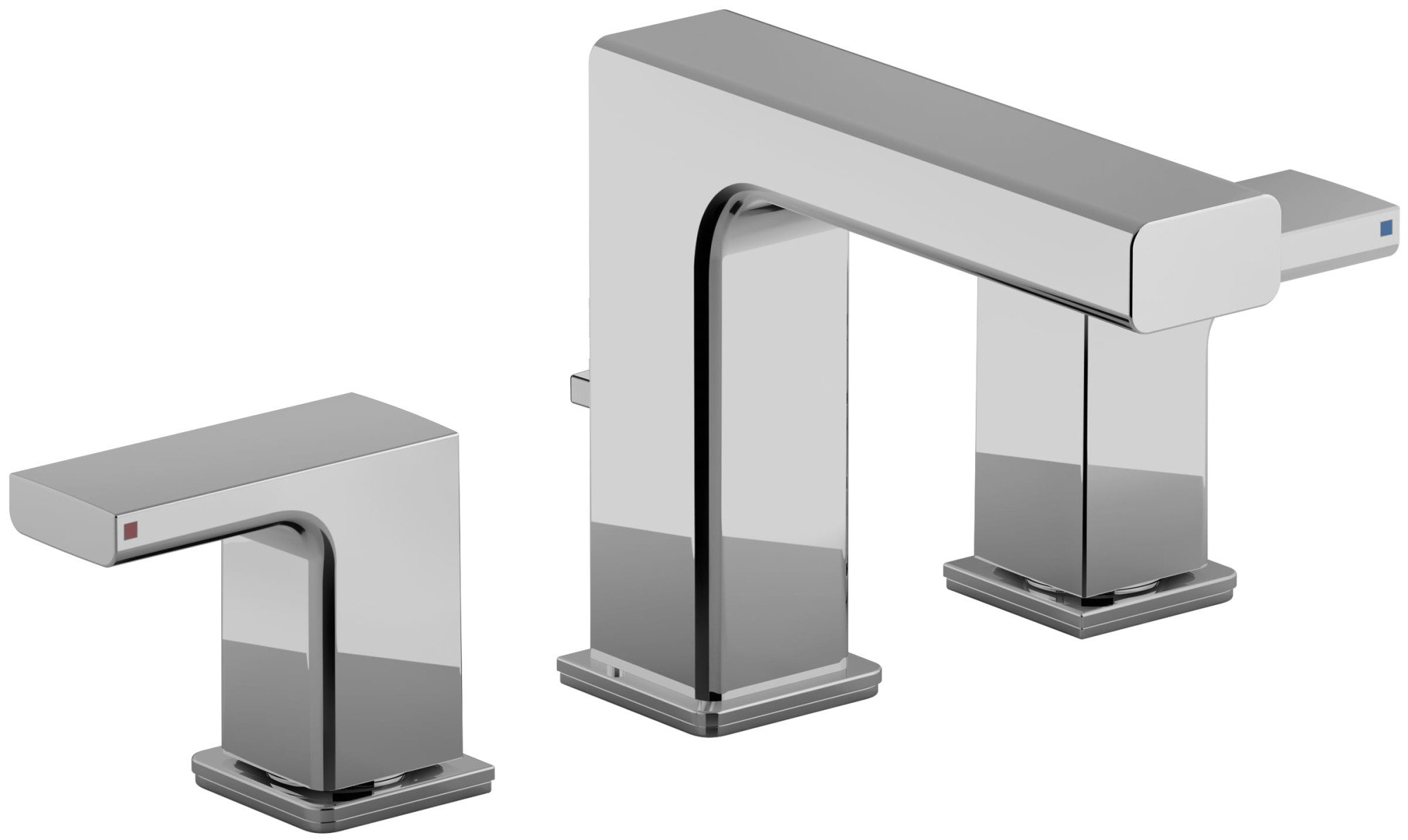 E37331-CP смеситель для умывальника на 3 отверстия JACOB DELAFON STRAYT