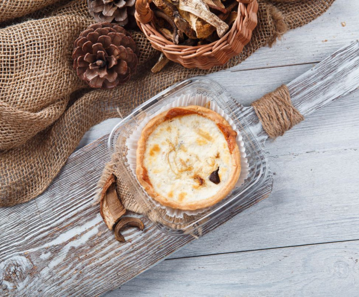 2820 Киш с лесными грибами Вкусляндия  - Вид №2