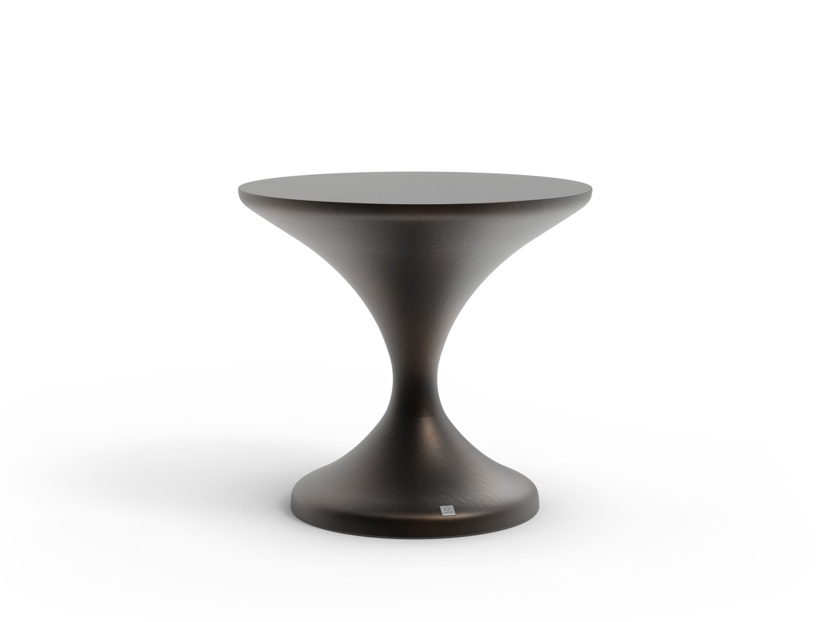 Круглый журнальный столик из стекловолокна GANSK LYA ARCH-00010435 - Вид №4