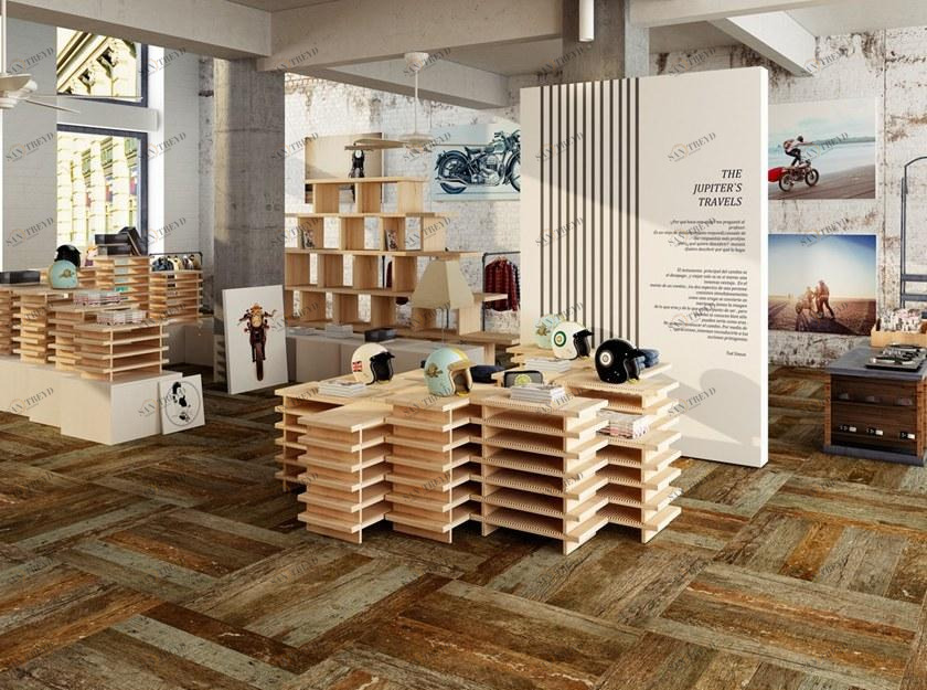 Land Porcelanico Пол из технического керамогранита с эффектом дерева Legno sun-id-1405458
