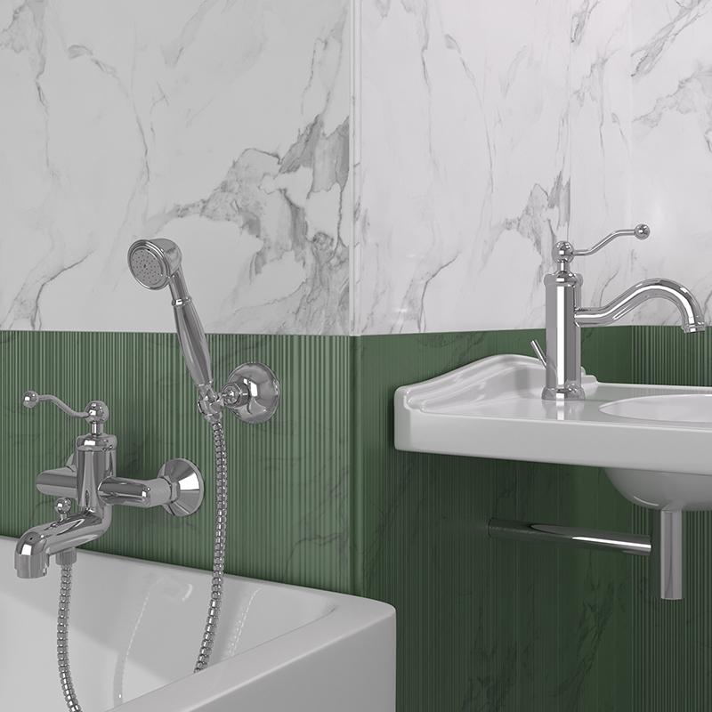 Paini Duomo 88CR211KM смеситель для раковины с донным клапаном - Вид №4