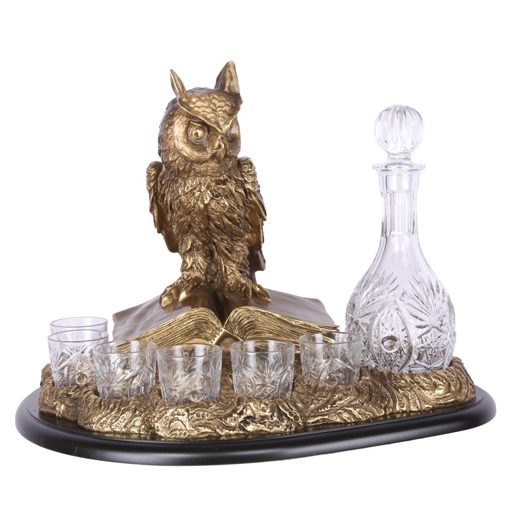 56008 Питейный набор Ученый филин BOGACHO 4627138199725