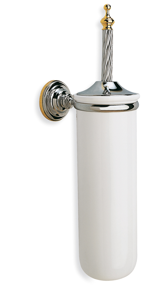 G12(08) Stil Haus Giunone, настенный керамический ёрш, цвет хром