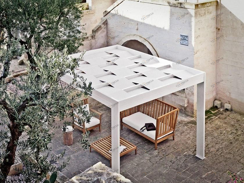 MV Living Самонесущая пергола из ткани и алюминия Ombreggianti sun-id-1477268